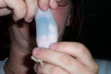 sick albino