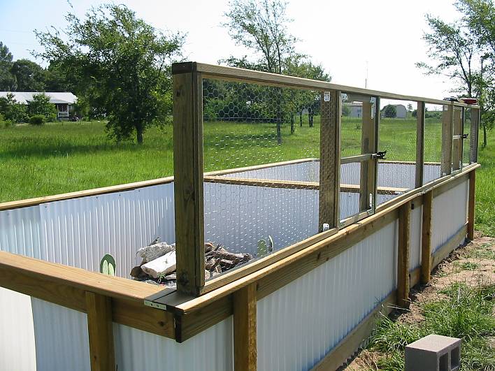 Cage front in progress