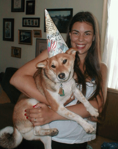 Avari in her b-day hat!