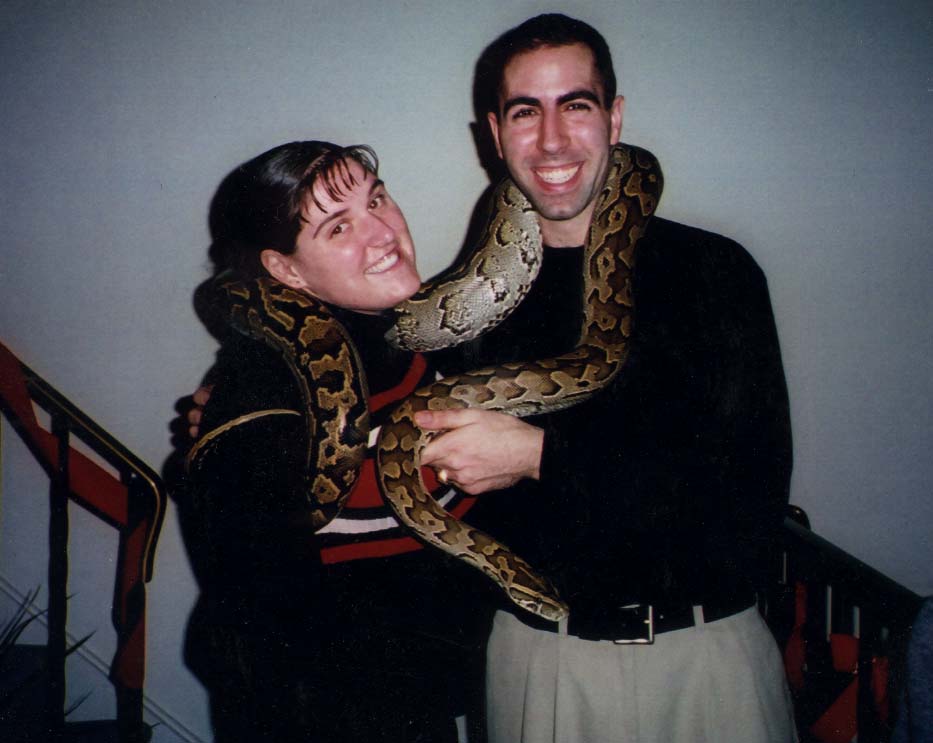 My African Rock Python and I