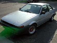 1985 gts coupe w/ ssrmkII front, enkei ssrmkII look rear