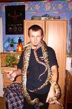 Me with my snakes