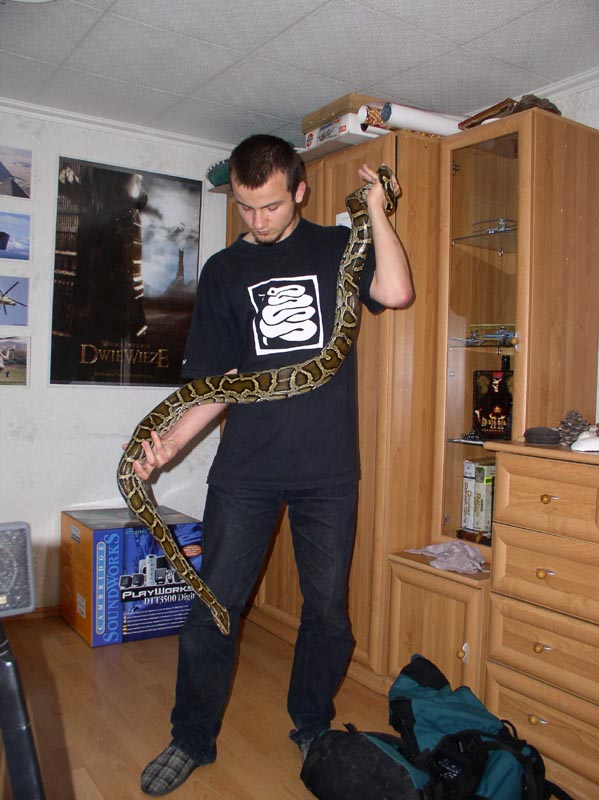 Me with my burm