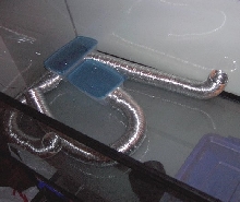 Burrow system from top of tank