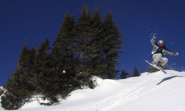 snowboarding again