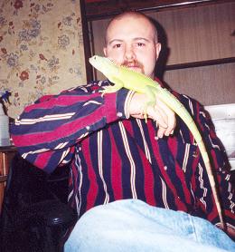 Samson the iguana