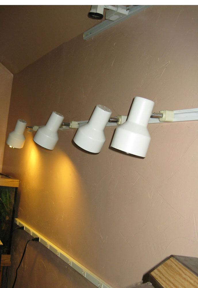 strip of flood lights