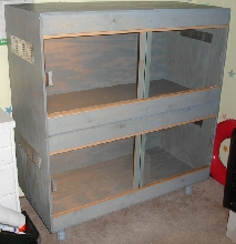 4x2x2 Double Stack Juvi Indigo Cage