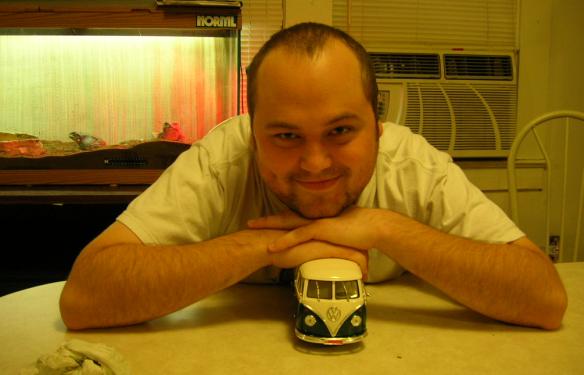 me w/ a toy vw