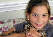 Sissy's New Snake