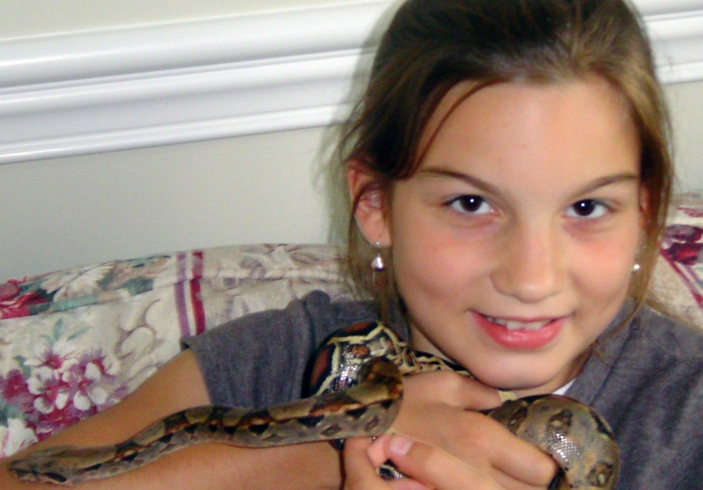 Sissy's New Snake
