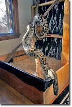 Labyrinth burmese python
