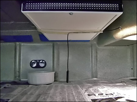 thermostat in Vision cage