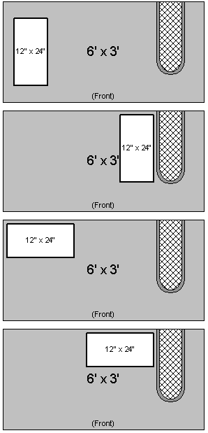 Pro Heat Panel placement options
