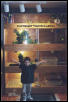 Custom Oak 3 cage unit