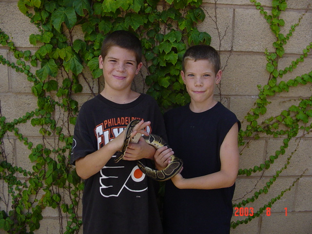 Boys and their first BP