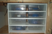 melamine rack