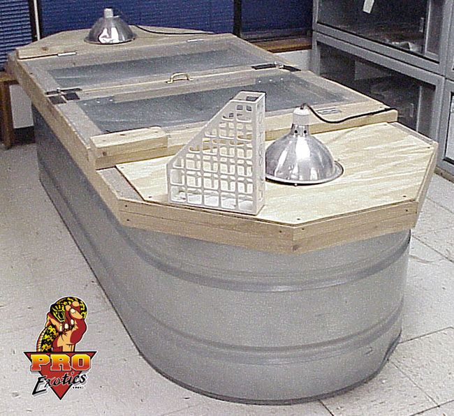 8 ft trough lid detail