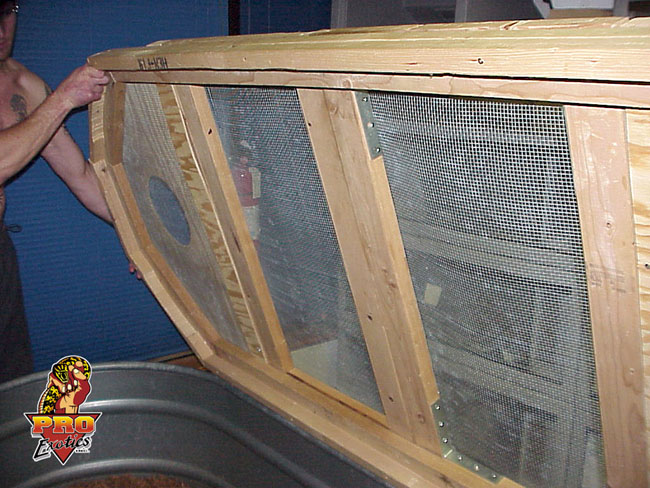 8 ft trough lid detail