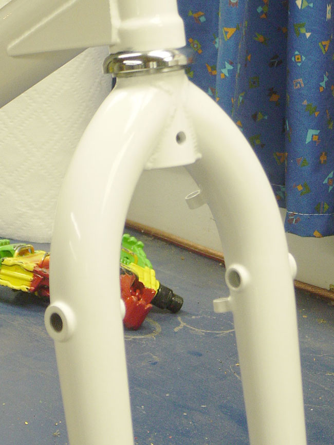 Redline fork clean front