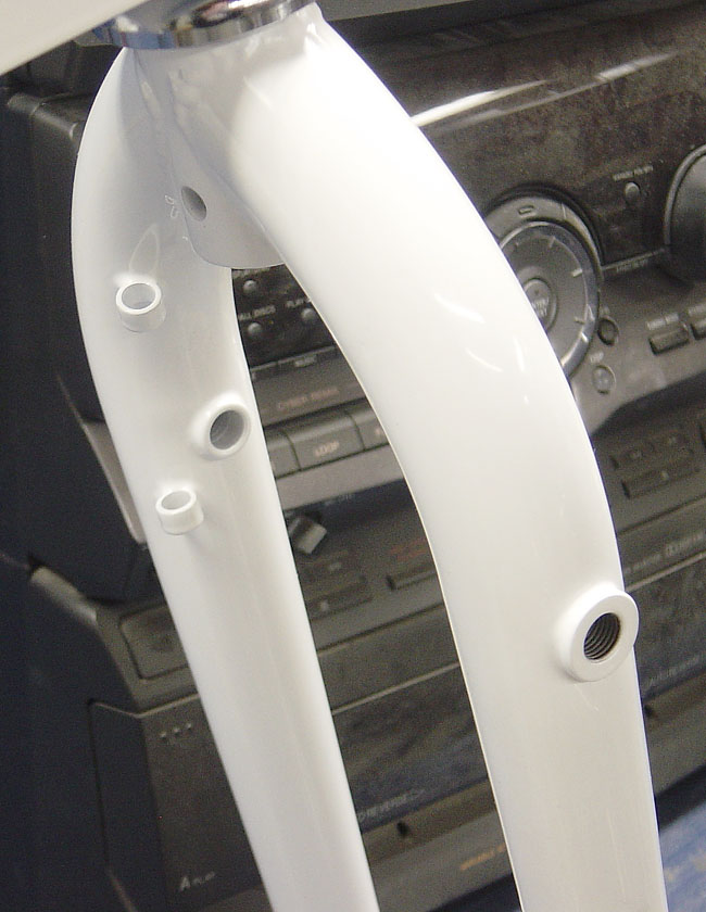 Redline fork clean backside