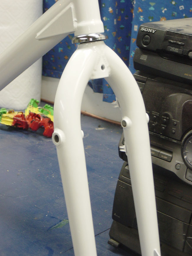 Redline fork clumpy front