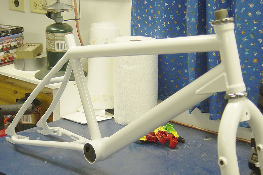 Redline freestyle frame late front