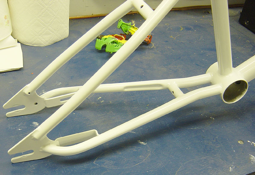 Redline freestyle frame late rear