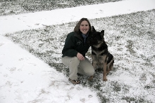 Brrrrrr!  NC's first snow of 2005