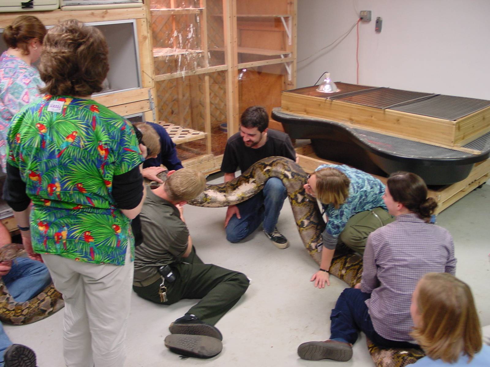 UPenn vet school comes to visit baby