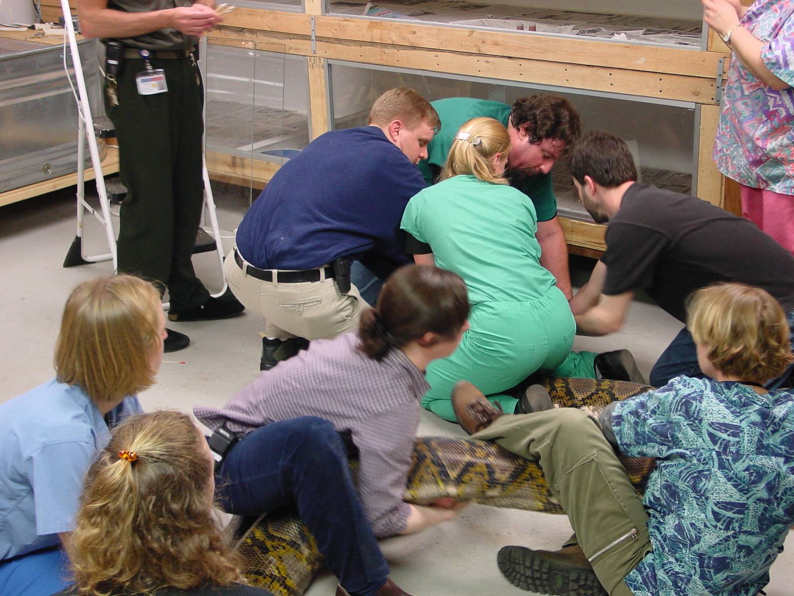 UPenn vet school comes to visit baby