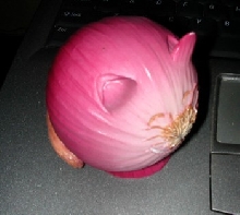 Peppir sended me a onion kitty!