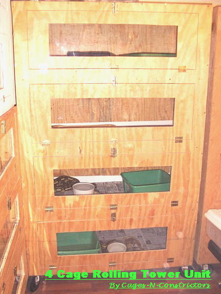 4 Unit Rolling Tower