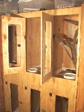 6 Unit Rolling Tower w Doors open