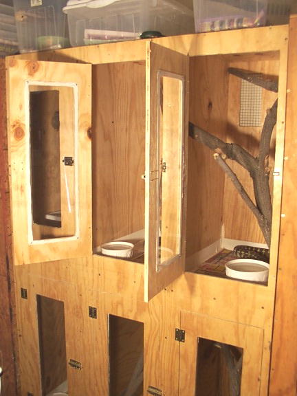 6 Unit Rolling Tower w Doors open