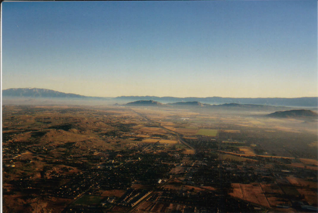 2700 feet above the valley floor