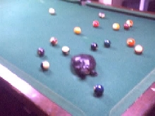 19year old RES playing pool