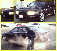 Acura Legend GS 1995 Black on Black