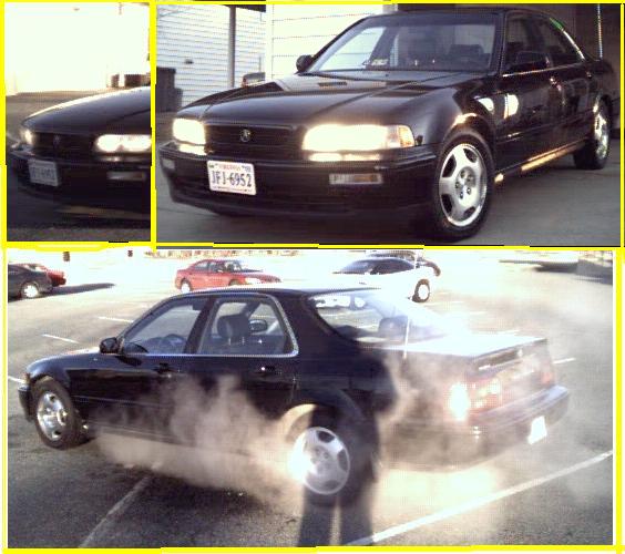 Acura Legend GS 1995 Black on Black