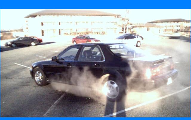 Acura Legend GS 1995 Black on Black