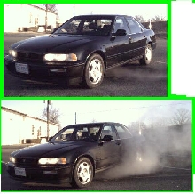Acura Legend GS 1995 Black on Black