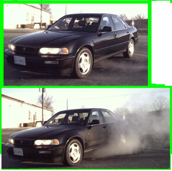 Acura Legend GS 1995 Black on Black