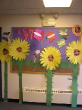 Spring Bulletin Board