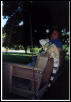Swingin at the park
