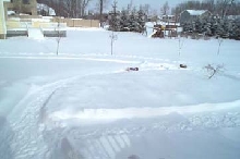 snow race track