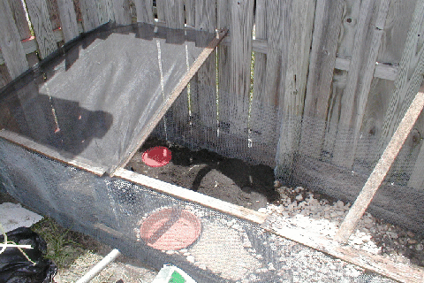 Box turtle enclosure step