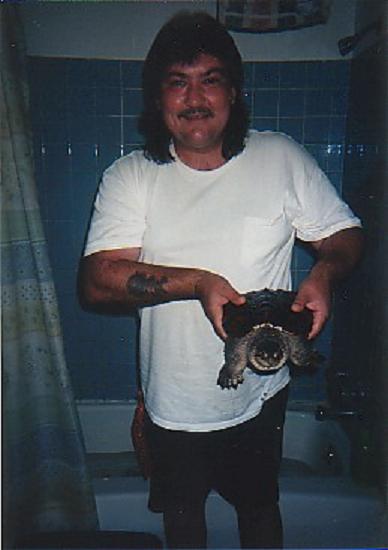 Mr. Turtle ( T ) For Short , Just After Being Weighed, And Before His Favor