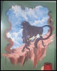 Finished unicorn mural