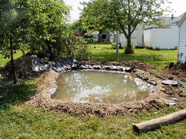 Phase 1 of landscaping begun