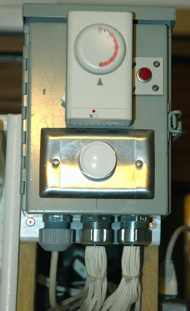 Control head for multiple rack systems